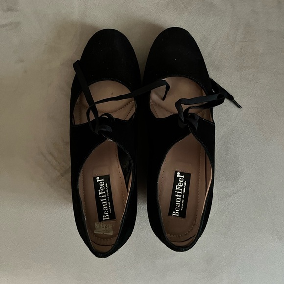 Vintage Suede Wedges Comfortable BeautiFeel Work for Wide Feet 👠👠👠 - Picture 2 of 4